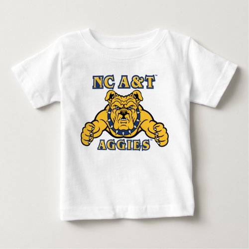 NC AT Aggies  Aggie Bulldog Baby T_Shirt