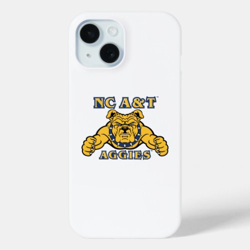 NC AT Aggies  Aggie Bulldog iPhone 15 Case