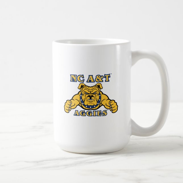 NC A&T Aggies | Aggie Bulldog Coffee Mug (Right)
