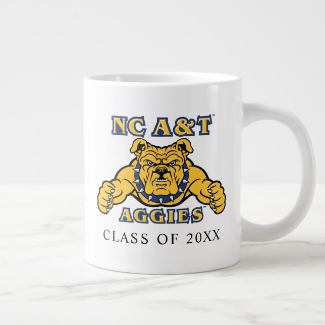 NC A&T Aggies | Aggie Bulldog Giant Coffee Mug (Right)
