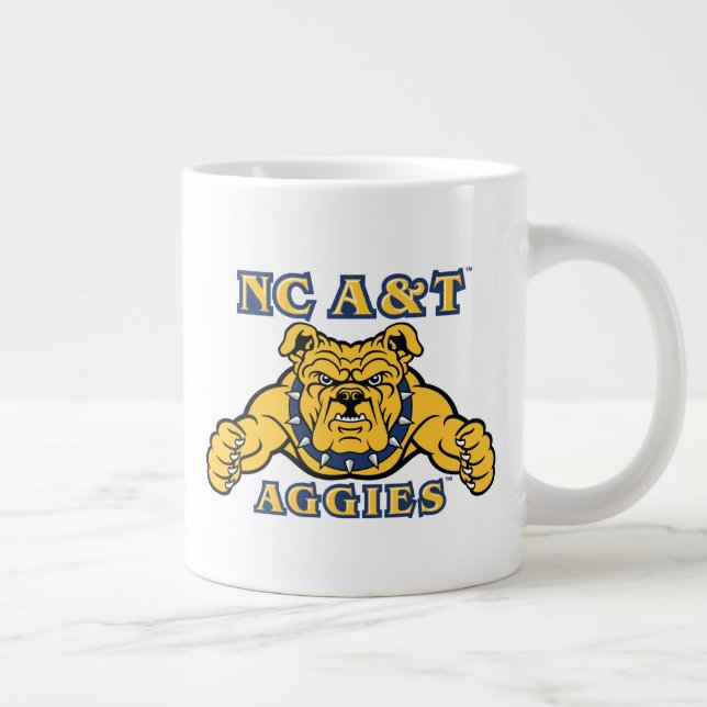 NC A&T Aggies | Aggie Bulldog Giant Coffee Mug (Right)