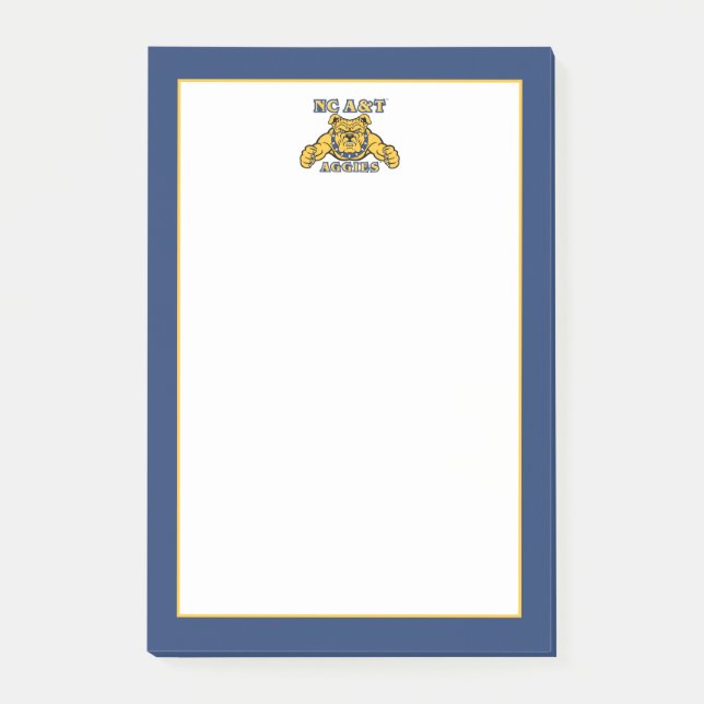 NC A&T Aggies | Aggie Bulldog Post-it Notes (Front)