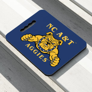 NC A&T Aggies   Aggie Bulldog Seat Cushion