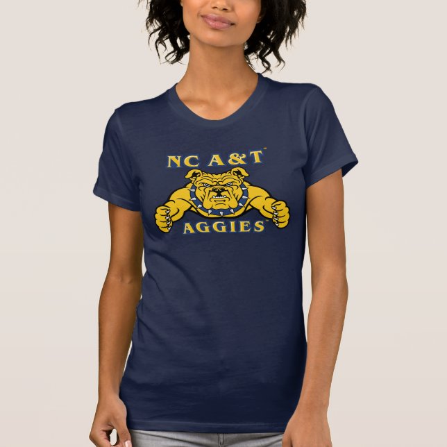 NC A&T Aggies | Aggie Bulldog T-Shirt (Front)