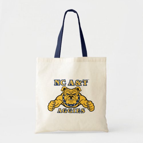 NC AT Aggies  Aggie Bulldog Tote Bag