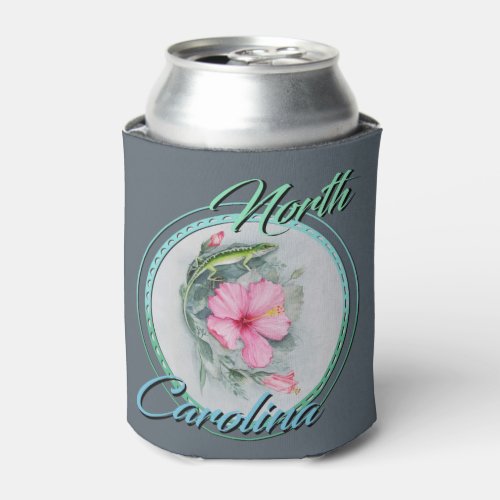 NC Anole  Hibiscus Can Cooler