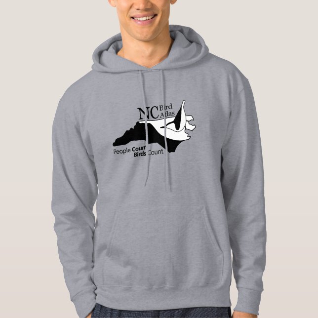 NC Bird Atlas Hooded Sweatshirt (Front)