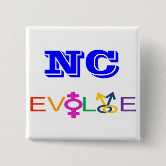 NC Evolve Pinback Button