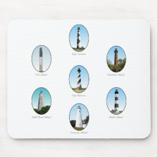 NC Lighthouses Combo Two Mouse Pad