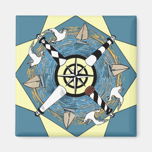 NC Lighthouses- magnet