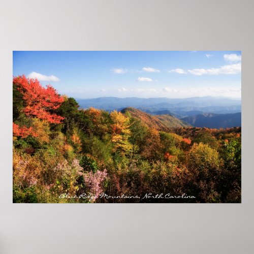 NC Mountains Poster