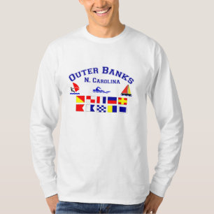 NC Outer Banks Signal Flags T-Shirt
