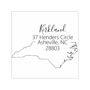 NC   State of North Carolina Return Address Stamp