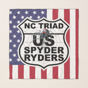 NC Triad Chapter - Scarf USA Flag