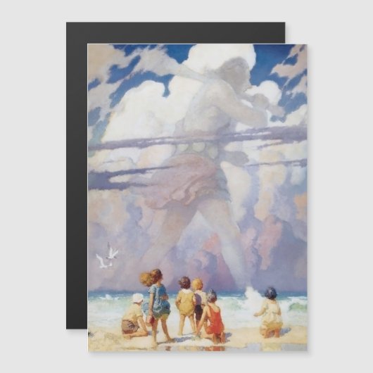 NC Wyeth The Giant Artwork Beach Coastal (Front/Back)