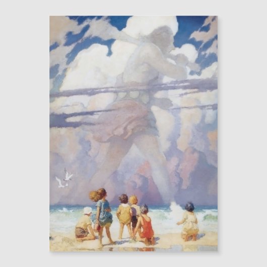 NC Wyeth The Giant Artwork Beach Coastal (Front)