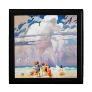 NC Wyeth The Giant Artwork Beach Coastal Gift Box