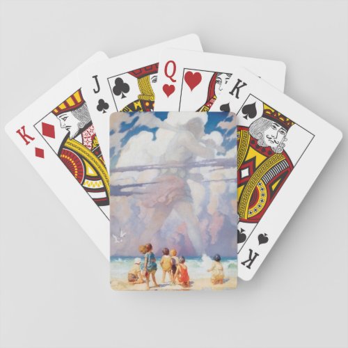 NC Wyeth The Giant Artwork Beach Coastal Poker Cards