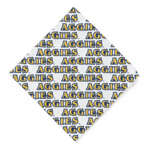 NCA&T State University Aggies Wordmark Bandana