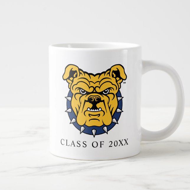 NCA&T State University | Bulldog Face Giant Coffee Mug (Right)