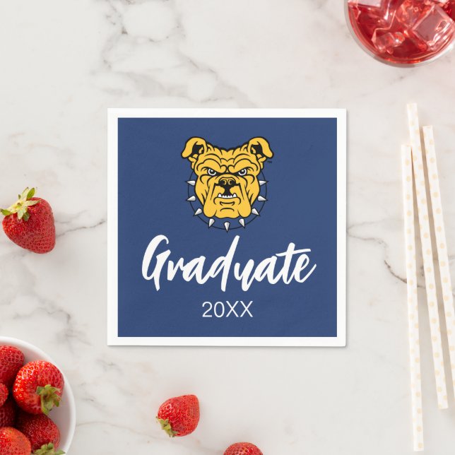 NCA&T State University | Bulldog Face Napkins (Insitu)