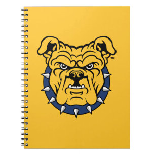 NCA&T State University Bulldog Face Notebook