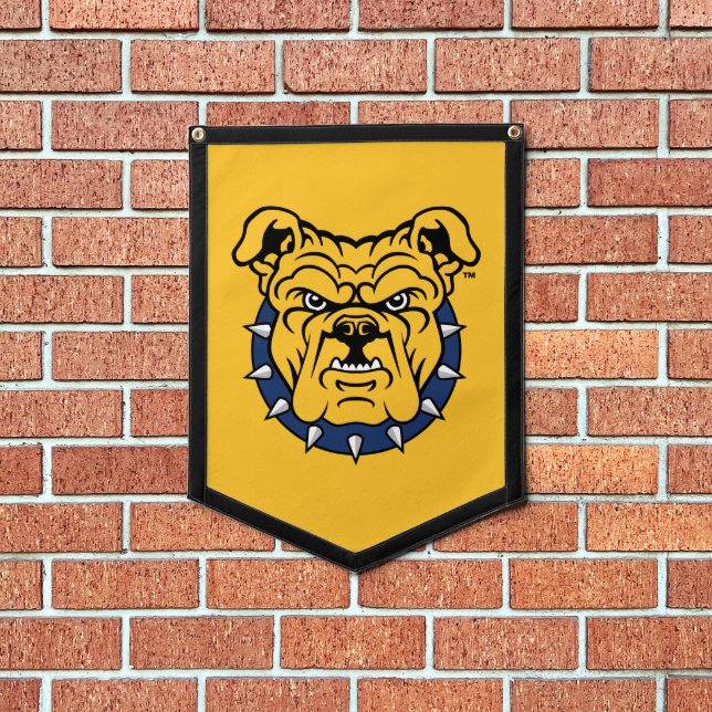 NCA&T State University | Bulldog Face Pennant (Insitu 1)