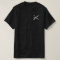 NCAM - Black Cross Shirt - Front & Back Print