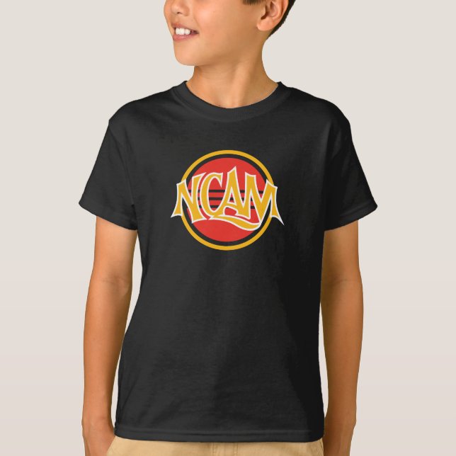 NCAM Classic Kids Shirt-Printed Front & Back T-Shirt (Front)