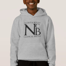 NCB Custom Youth Grey Hoodie