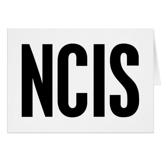 NCIS CARDS (Front Horizontal)