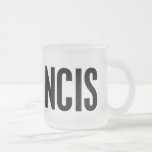 Ncis Frosted Glass Coffee Mug at Zazzle