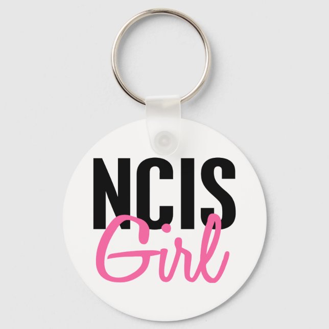 NCIS Girl 4 Keychain (Front)