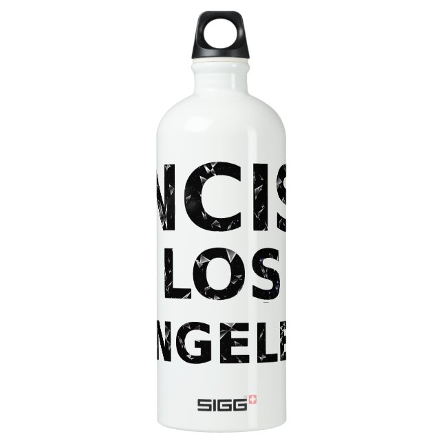 NCIS Los Angeles Logo Aluminum Water Bottle (Front)