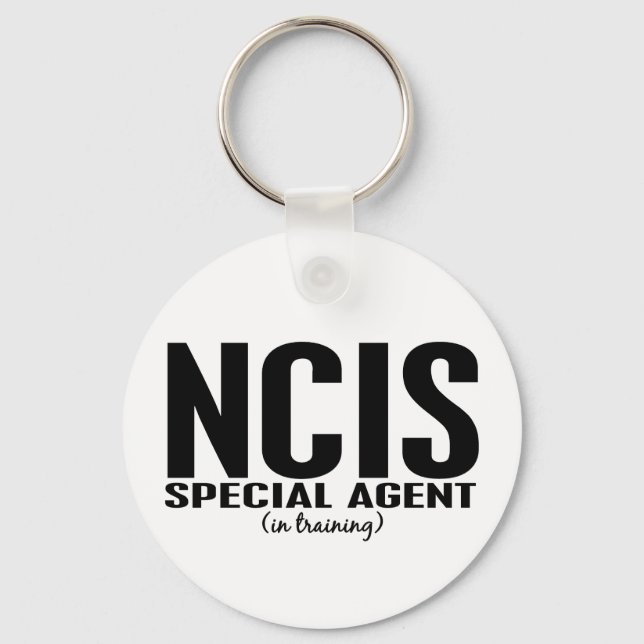 NCIS Special Agent In Training 1 Keychain (Front)