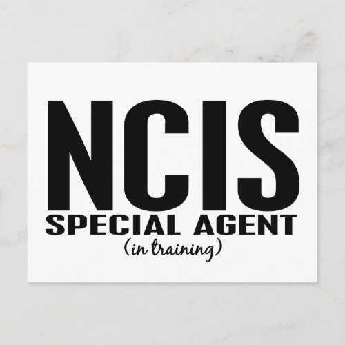 NCIS Special Agent In Training 1 Postcard