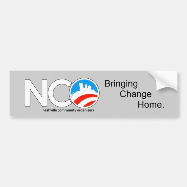 NCO Bumper Sticker (Front)