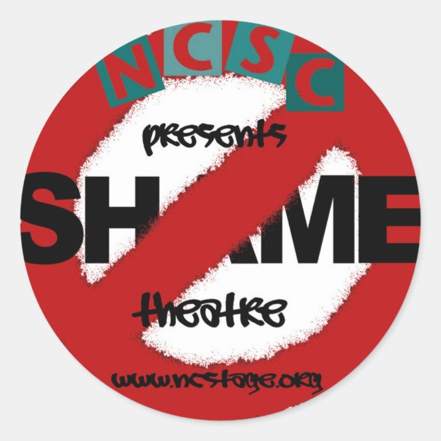 NCSC No Shame Sticker (Front)
