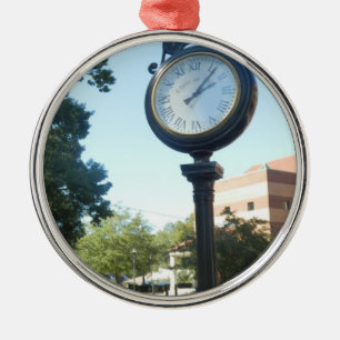 NCSSM, Bryan Clock Metal Ornament