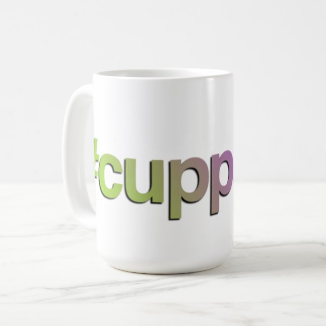 ND for ES - #cuppatea Modern Tea Mug (Front Left)