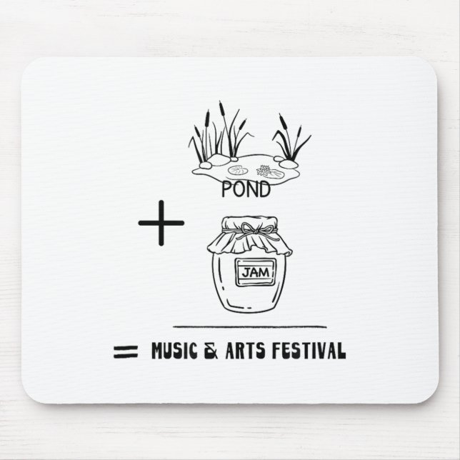 Nd Jam Rad City Michigan Michigander Music Arts Fe Mouse Pad (Front)