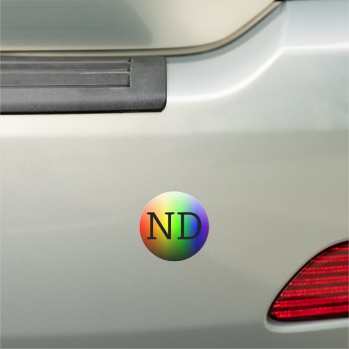 ND NeuroDiverse Car Magnet