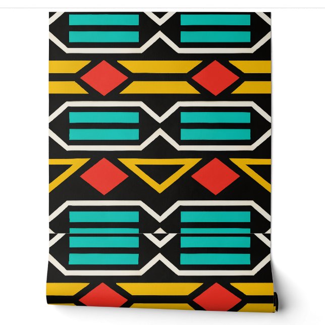 Ndebele Prism Wallpaper (Unrolling)