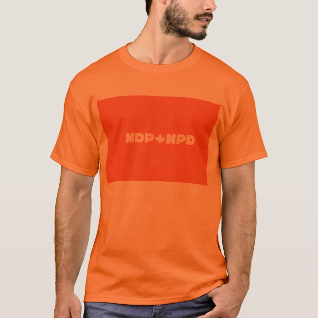 NDP Men's T Shirt (Front)