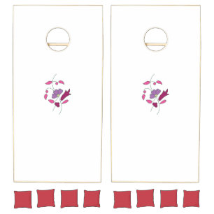 Ndrrmc Style, Soft Purple, Jazzberry Jam Cornhole Set