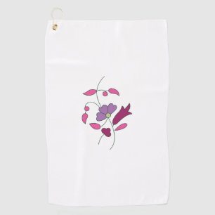 Ndrrmc Style, Soft Purple, Jazzberry Jam Golf Towel