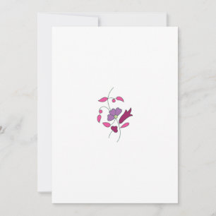 Ndrrmc Style, Soft Purple, Jazzberry Jam Holiday Card