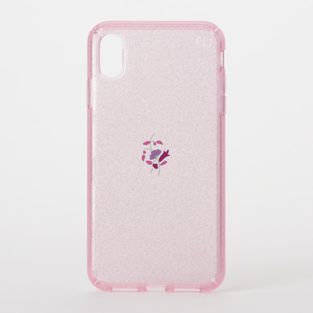 Ndrrmc Style, Soft Purple, Jazzberry Jam Speck iPhone XS Max Case (Front)