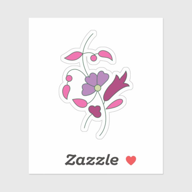 Ndrrmc Style, Soft Purple, Jazzberry Jam Sticker (Sheet)