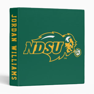NDSU Bison 3 Ring Binder